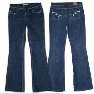 L.E.I. Sophia Hiphugger Flare Junior/Misses sz 7L